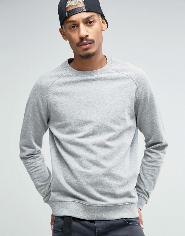 Jumper With Crew Neck In Stripe in Soft Yarn