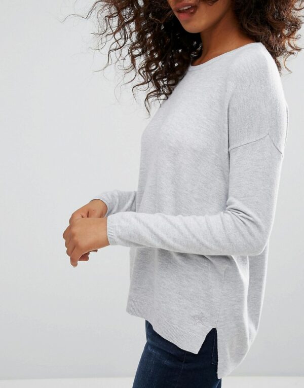 Sweatshirt With applique And Sleeves In Stretch