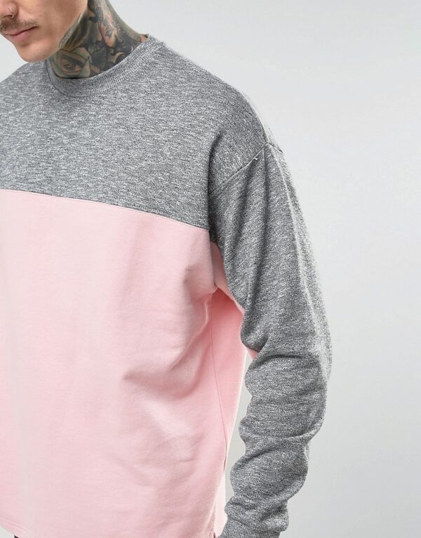 Bomber Jacket With Floral Print Sleeves